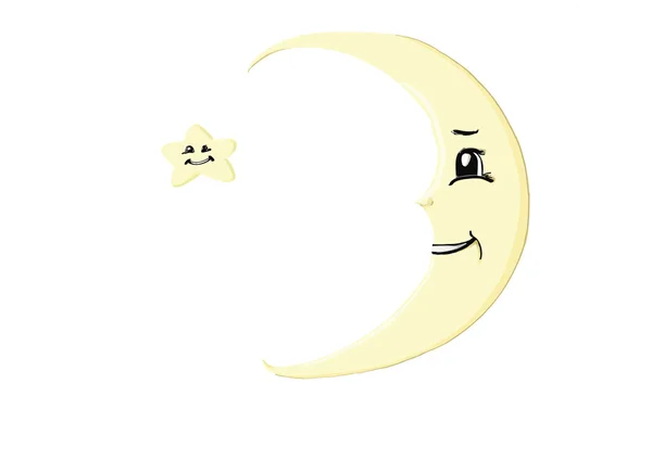 Lune — Image vectorielle