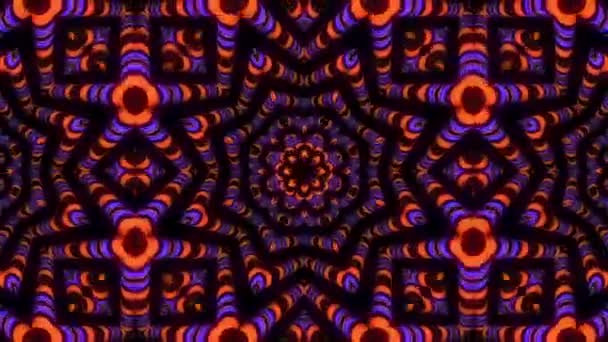 Psychedelic animasyon döngüler — Stok video