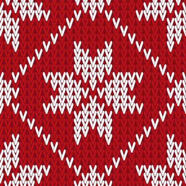 Sorunsuz arka plan örgü vektör: Sunni Noel süs