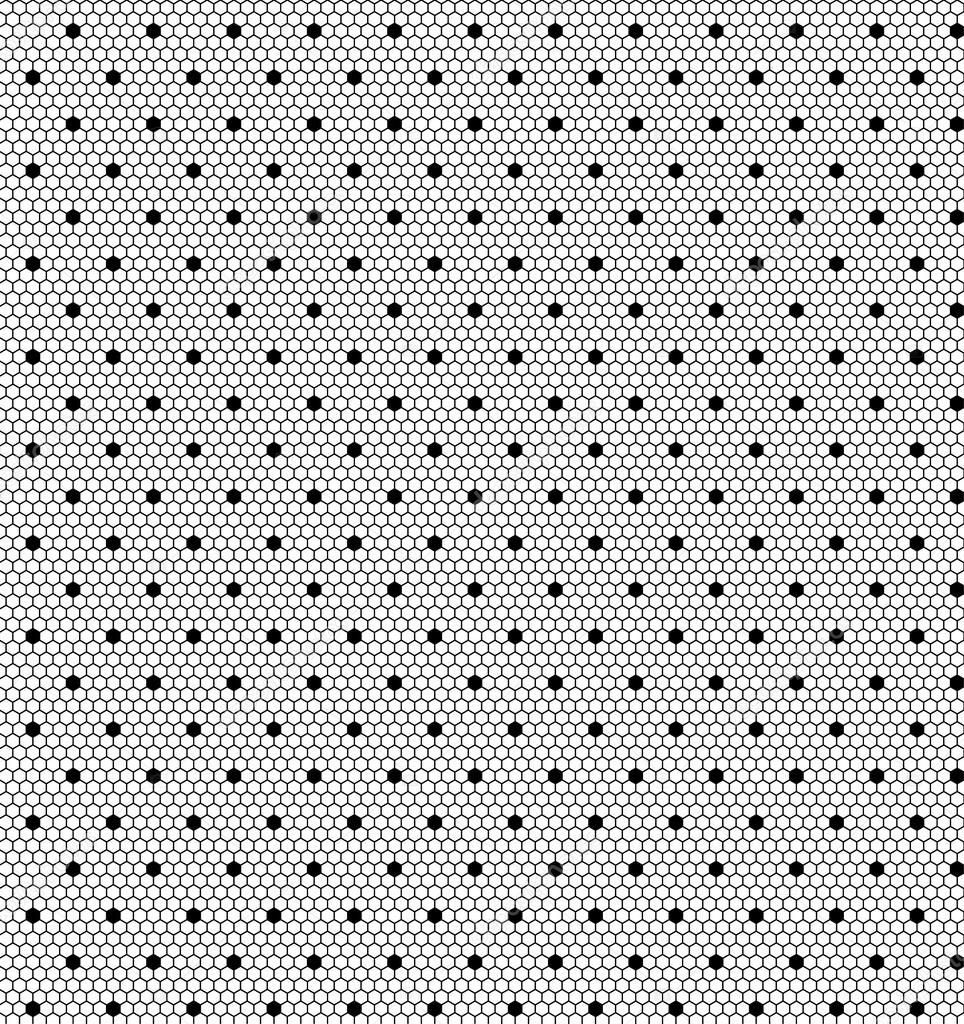 White lace dotted pattern: vector seamless background