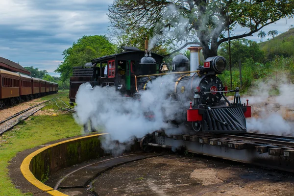 Tiradentes tarihi tren — Stok fotoğraf