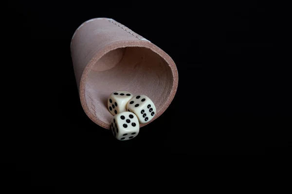 Hra s kostkami — Stock fotografie
