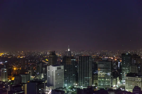 Sao paulo på natten — Stockfoto