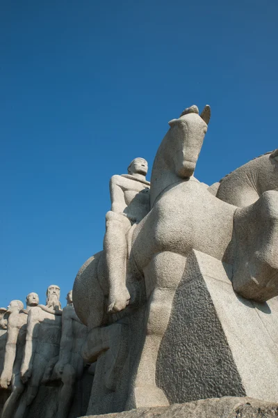 Pomnik bandeirantes — Zdjęcie stockowe
