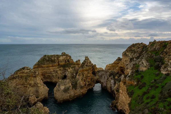 Najpiękniejsze Plaże Wybrzeża Portugalii — Zdjęcie stockowe