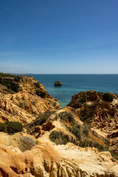 Algarve Fantastycznie Pięknych Wybrzeży Plaż — Zdjęcie stockowe
