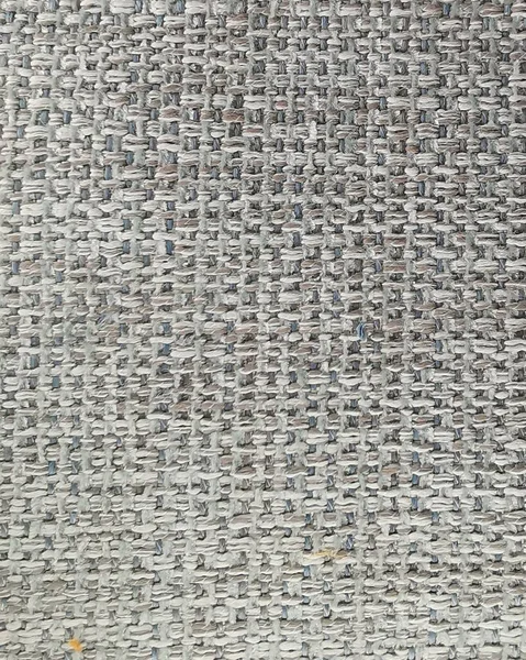 Закрытие текстурированной ткани в оттенках серого и белого — стоковое фото