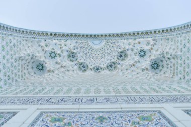 Taşkent, Özbekistan. Aralık 2020. Beyaz Cami Minör