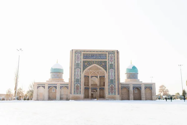 Taskent Üzbegisztán 2020 December Barak Khan Madrasah Báró — Stock Fotó