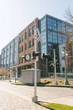 Tacoma, Washington, ABD. Mart 2021. Washington Üniversitesi Tacoma