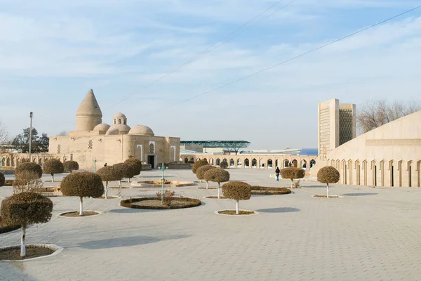 ウズベキスタンのブハラ 2021年12月 イマーム ブカリ博物館 チャシュマ アーブ霊廟 — ストック写真