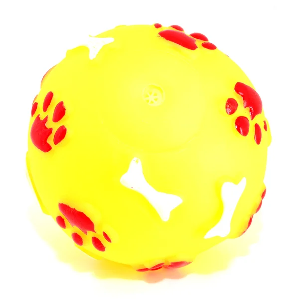 Bola amarela — Fotografia de Stock