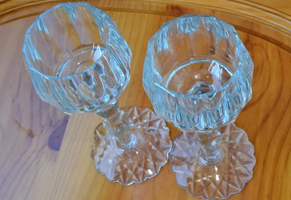 Copos copos de óculos — Fotografia de Stock