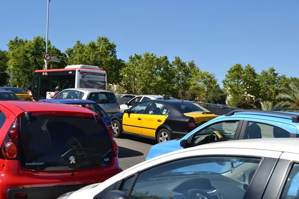 Barcelone taxi — Stock Photo, Image