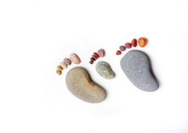 Aile ayak düzgün taştan