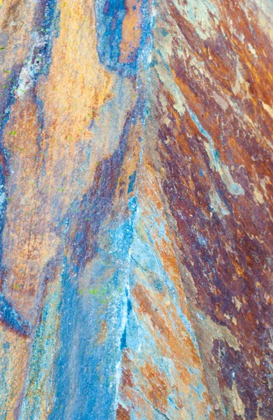 Estrias de pedra coloridas — Fotografia de Stock