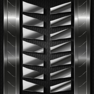 vektör dark metal arka plan