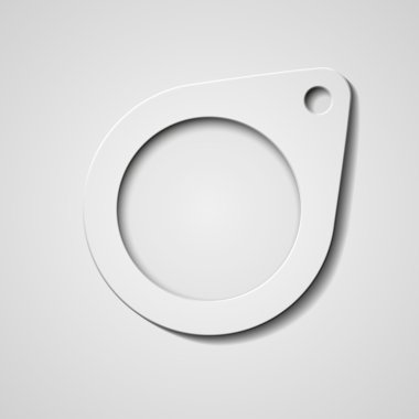 gölge ile vektör arka daire