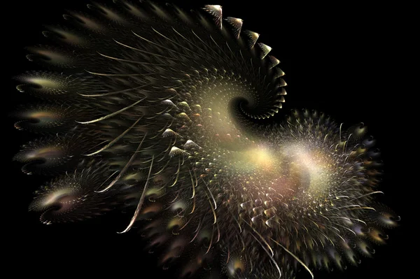 Spiral fractal — Stock Photo, Image