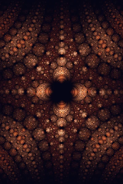 Spiraal fractal achtergrond — Stockfoto