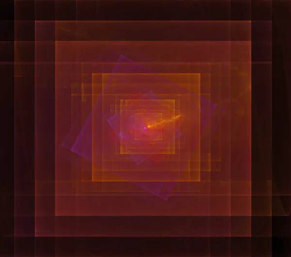 Arrière-plans et objets spectaculaires sont générés à l'aide d'un algorithme fractal — Photo