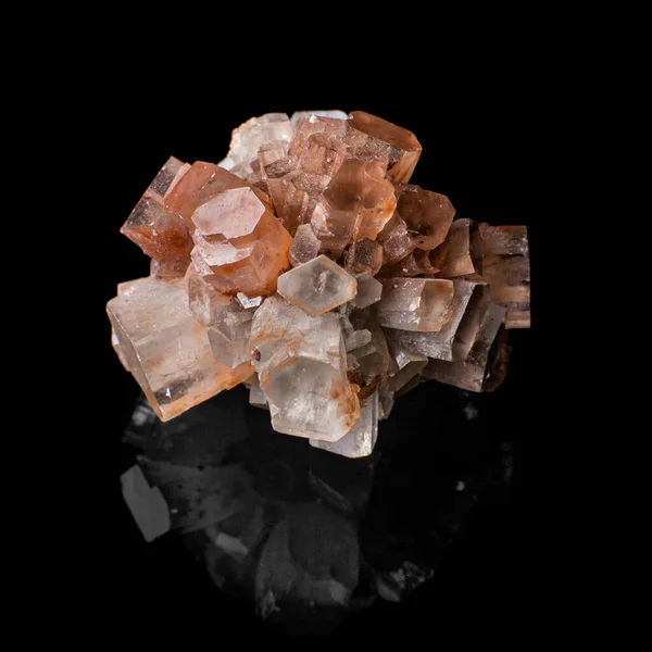 Formazioni Minerali Cristalli Calcite Meraviglioso Oggetto Della Collezione Mineralogica — Foto Stock