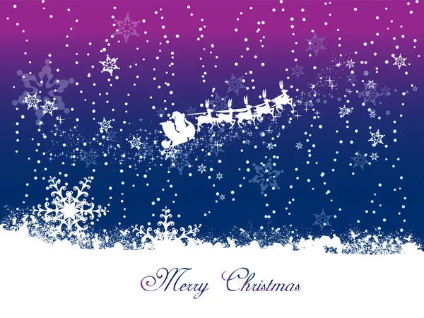 Merry Christmas background card — Stock Vector