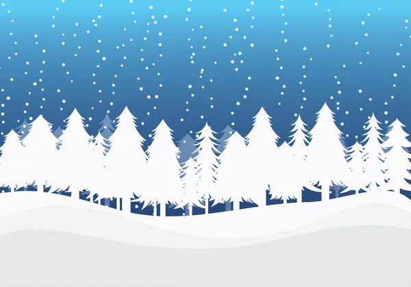 God jul bakgrund kort — Stock vektor