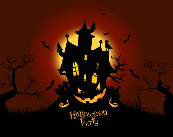 Noche de Halloween — Archivo Imágenes Vectoriales