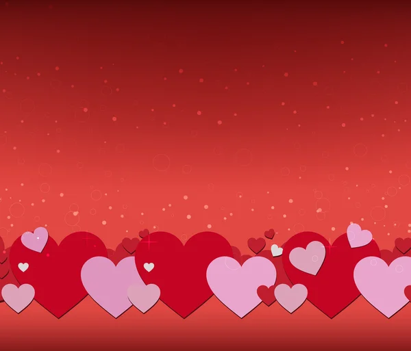 Abstrakter Hintergrund zum Valentinstag — Stockvektor