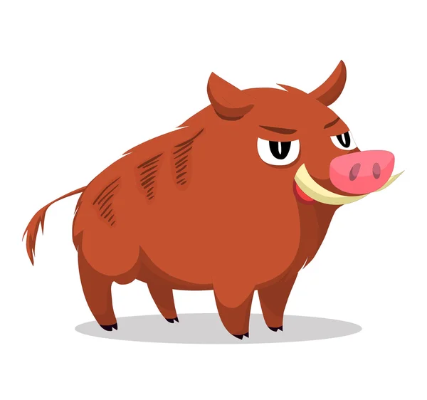 Wild boar — Stock Vector