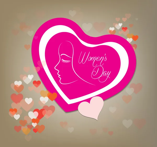 Women's day background — Stock Vector