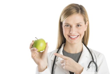 mutlu kadın doktor