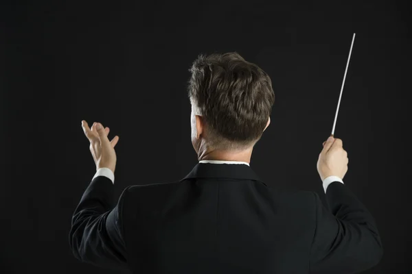 onun baton ile yönetmenlik erkek müzik iletken