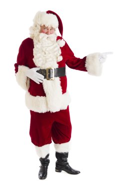 Noel Baba işaret portresi