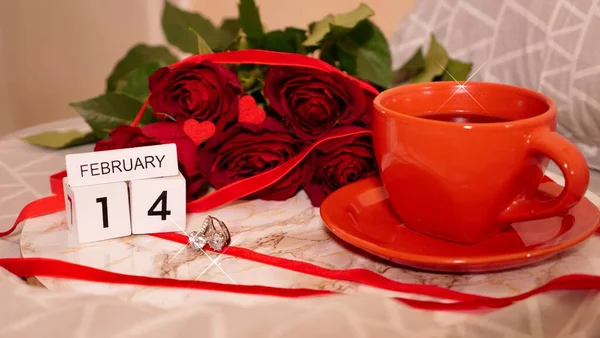 Día de San Valentín 14 de febrero — Foto de Stock