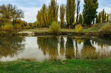 Kırım sonbahar manzarası