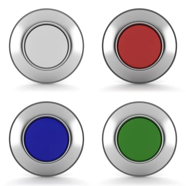 Conjunto de botões — Fotografia de Stock