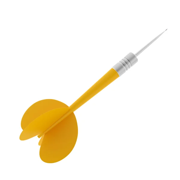 黄色の dart — ストック写真