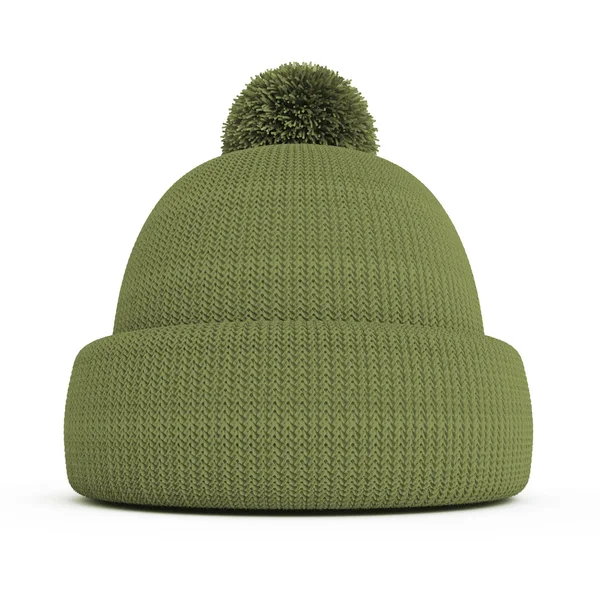 Καπέλο πλεκτό χειμώνα — Φωτογραφία Αρχείου