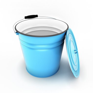 kova ile kapak kaldırıldı