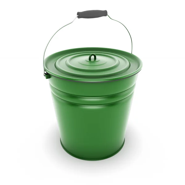 Metal bucket — Stock Photo, Image