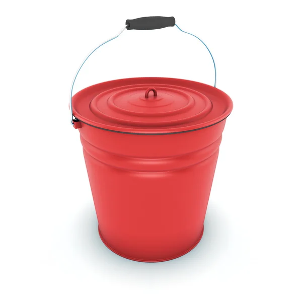 红桶 — 图库照片