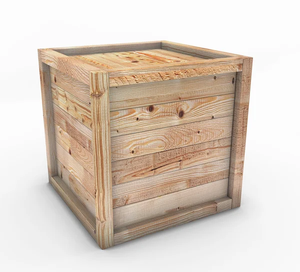 Box of wood — Stock Photo, Image