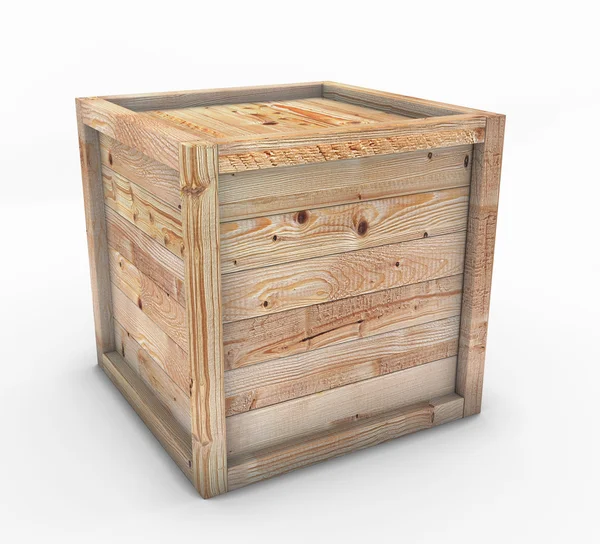 Κουτί από ξύλο — Φωτογραφία Αρχείου
