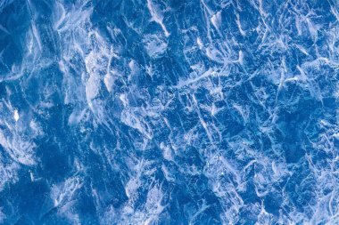 Buz deseni dokusunun soyut kış teması.