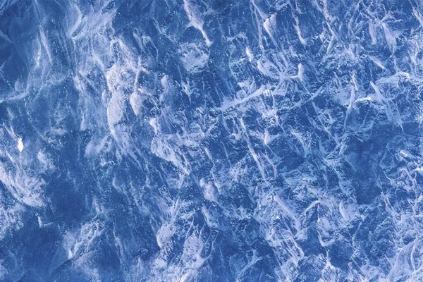 Abstract winter theme background of ice pattern texture.