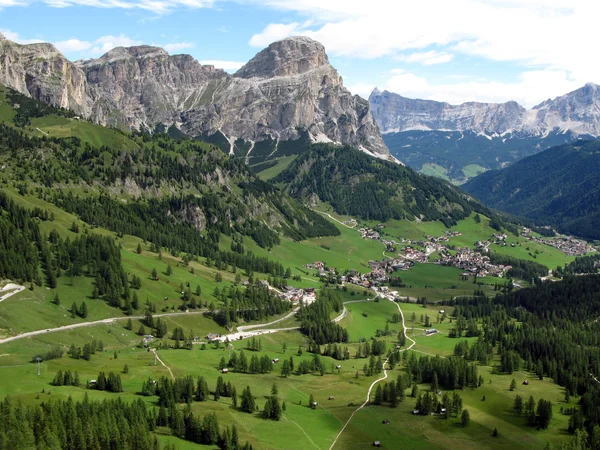 Valley in the Dolomites — Stock Photo, Image