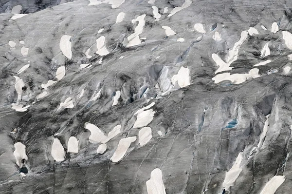 Detail of a large glacier Stock Picture