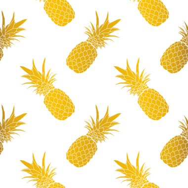 Altın folyo, ananas pürüzsüz desen